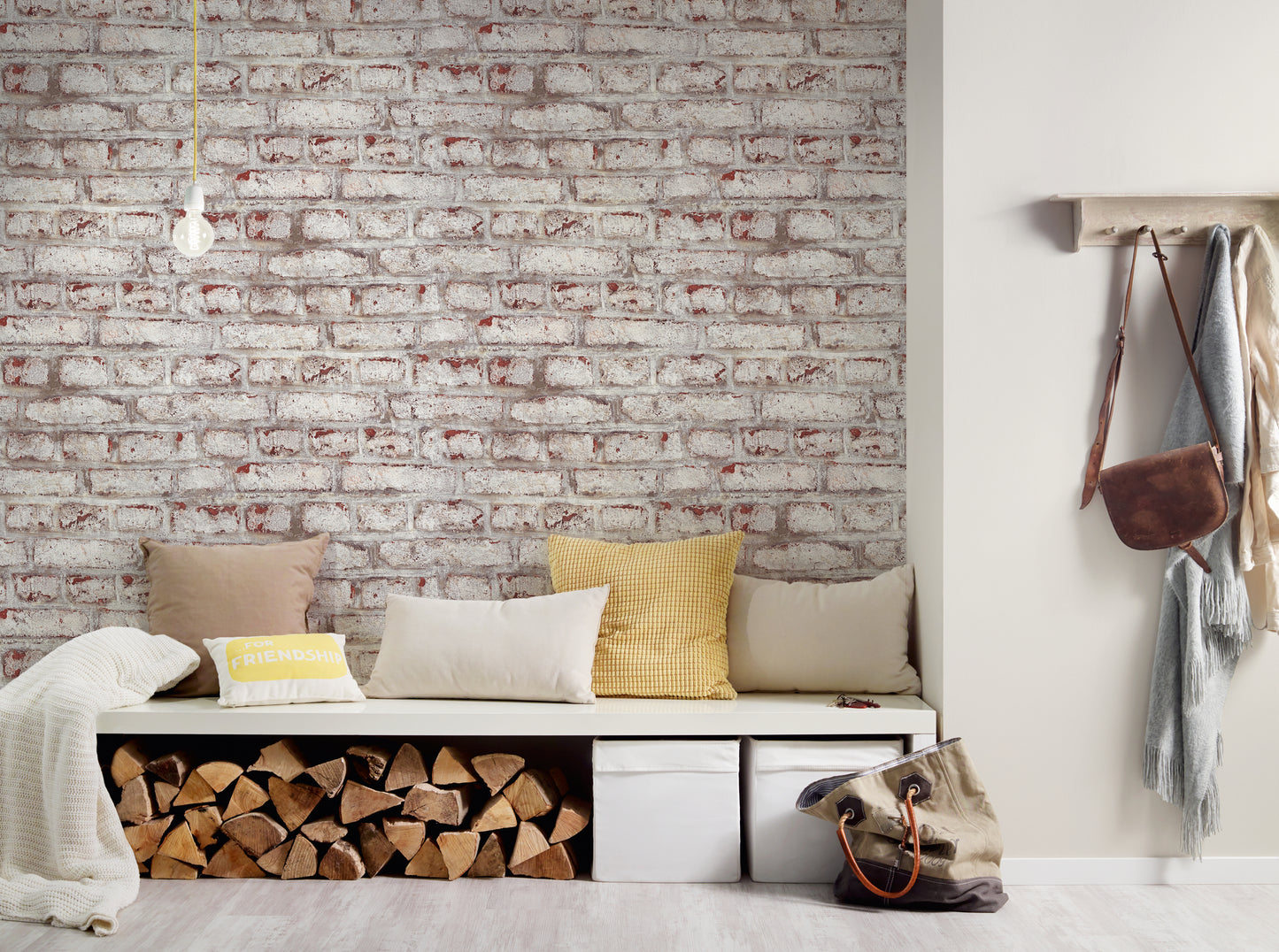 A.S. Création Steintapete Weiß Vliestapete 362801 Wandtapete