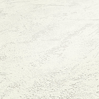 A.S. Création Tapete Attractive 2 363503 Weiß Putzoptik Wandtapete Vliestapeten
