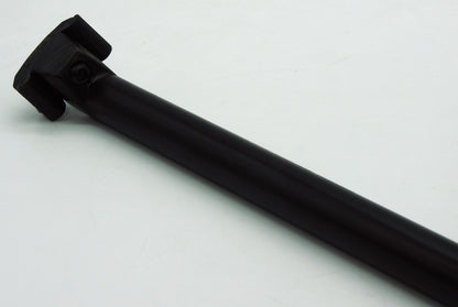 Lange verstärkte Sattelstütze 500mm Alu / Stahl bis 180kg schwarz Ø 27,2 - 31,8