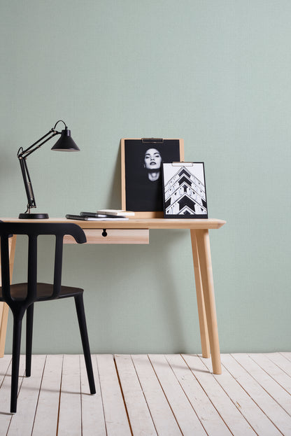 A.S. Création Tapete Attractive 2 363783 Blau Uni Wandtapete Vlies Vliestapeten