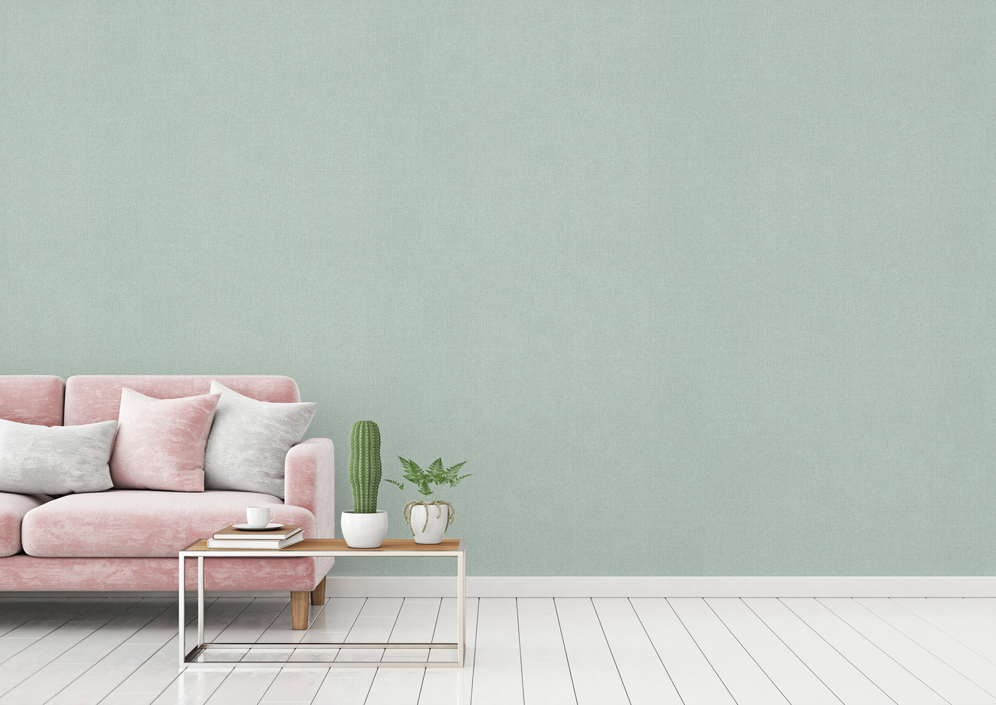 A.S. Création Tapete Attractive 2 363783 Blau Uni Wandtapete Vlies Vliestapeten