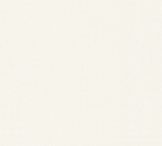 A.S. Création Tapete Attractive 2 363791 Weiß Uni Wandtapete Vlies Vliestapeten