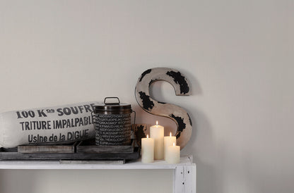 A.S. Création Tapete Attractive 2 363801 Weiß Uni Wandtapete Vlies Vliestapeten