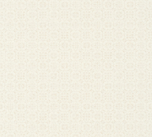 A.S. Création Geometrische Tapete Creme Vliestapete 363834 Wandtapete