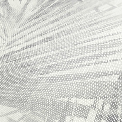 A.S. Création Tapete Attractive 2 363851 Hellgrau Palmen Wandtapete Vliestapeten