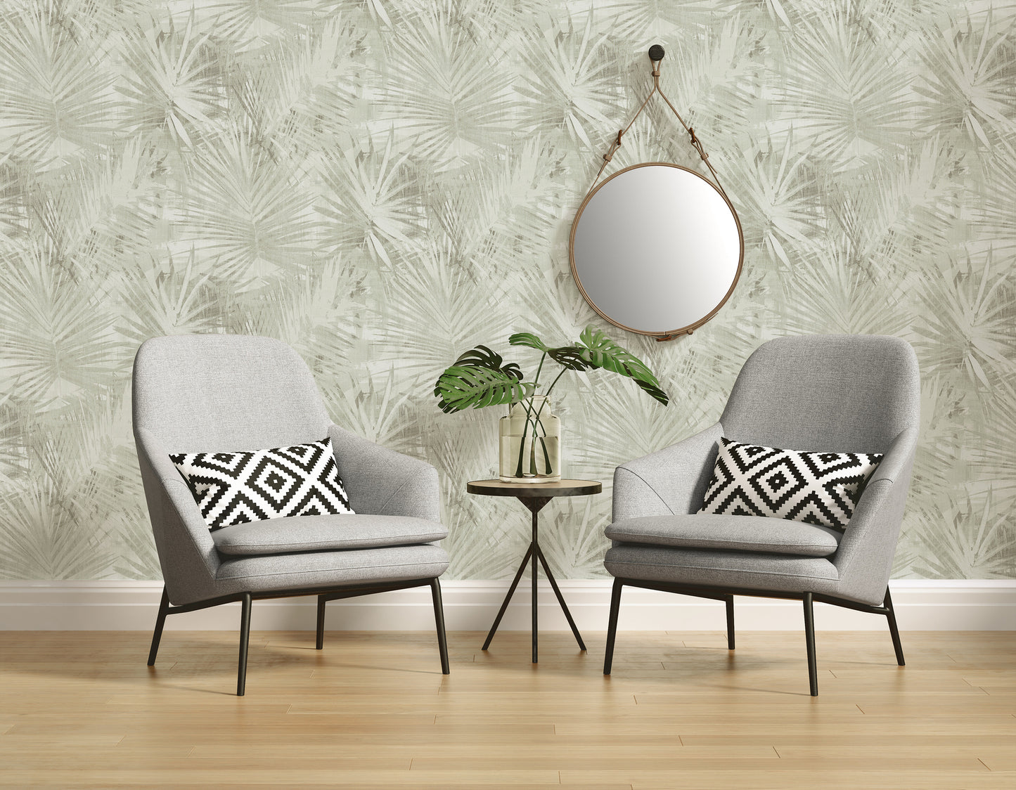 A.S. Création Tapete Attractive 2 363854 Grün Palmen Wandtapete Vliestapeten