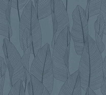 Blumentapete Blau Vliestapete 364974 Wandtapete A.S. Création Tapete