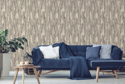 Blumentapete Braun Vliestapete 364976 Wandtapete A.S. Création Tapete