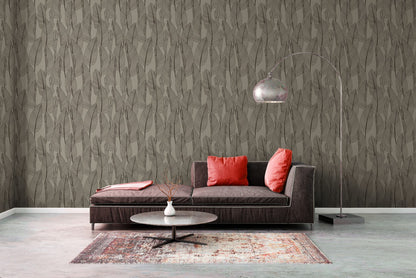 Blumentapete Braun Vliestapete 364976 Wandtapete A.S. Création Tapete