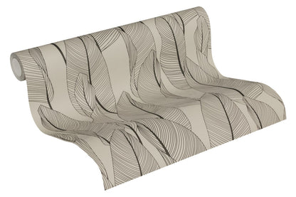 Blumentapete Braun Vliestapete 364976 Wandtapete A.S. Création Tapete