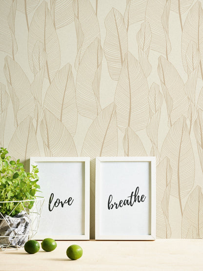 Blumentapete Beige Vliestapete 364977 Wandtapete A.S. Création Tapete