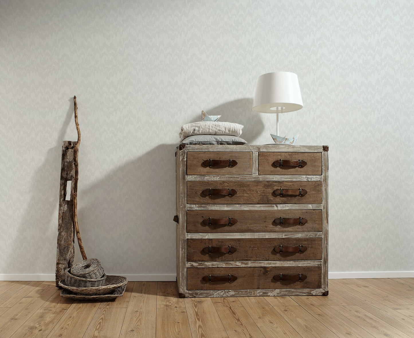 Designertapete Silber Vliestapete 365013 Wandtapete A.S. Création Tapete