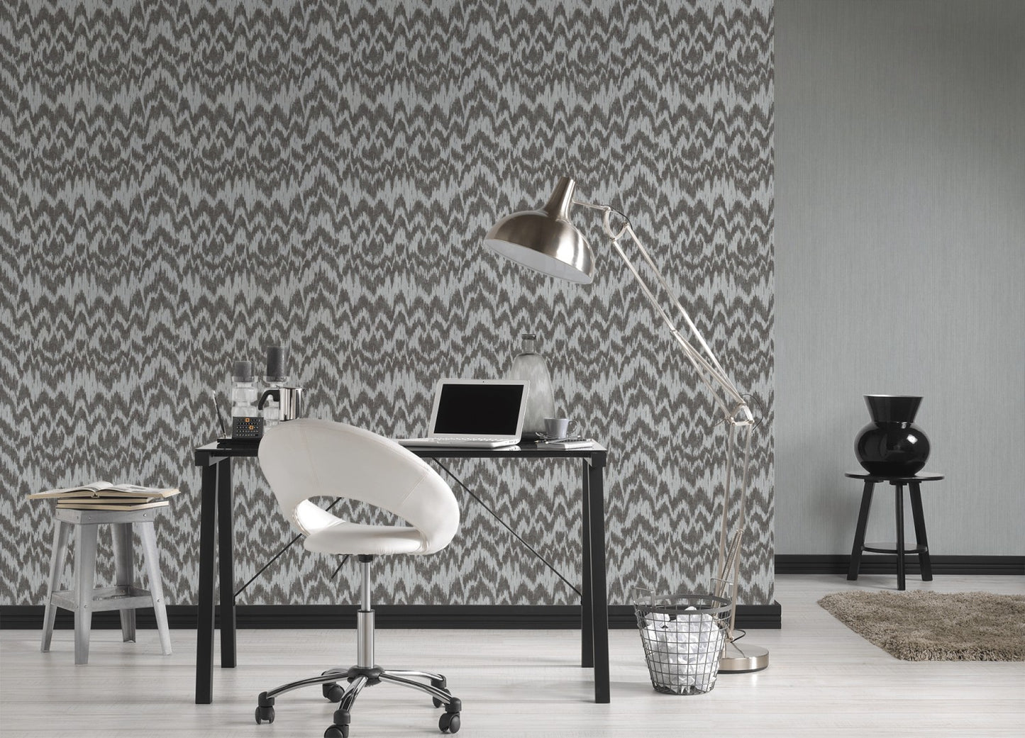 Designertapete Schwarz Vliestapete 365014 Wandtapete A.S. Création Tapete