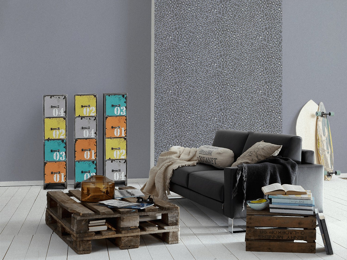 Designertapete Silber Vliestapete 365033 Wandtapete A.S. Création Tapete