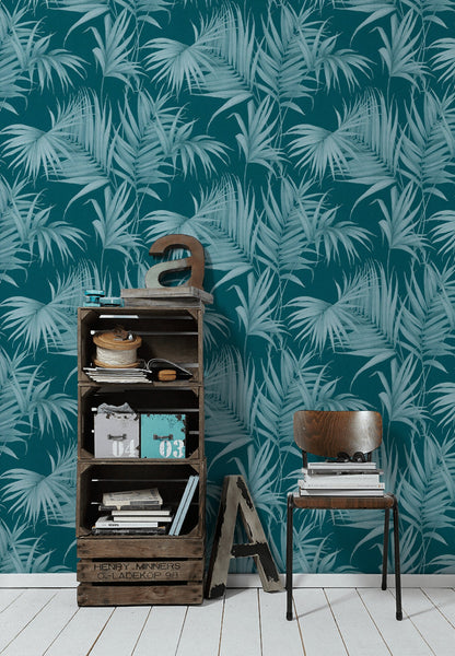 Designertapete Blau Vliestapete 365055 Wandtapete A.S. Création Tapete