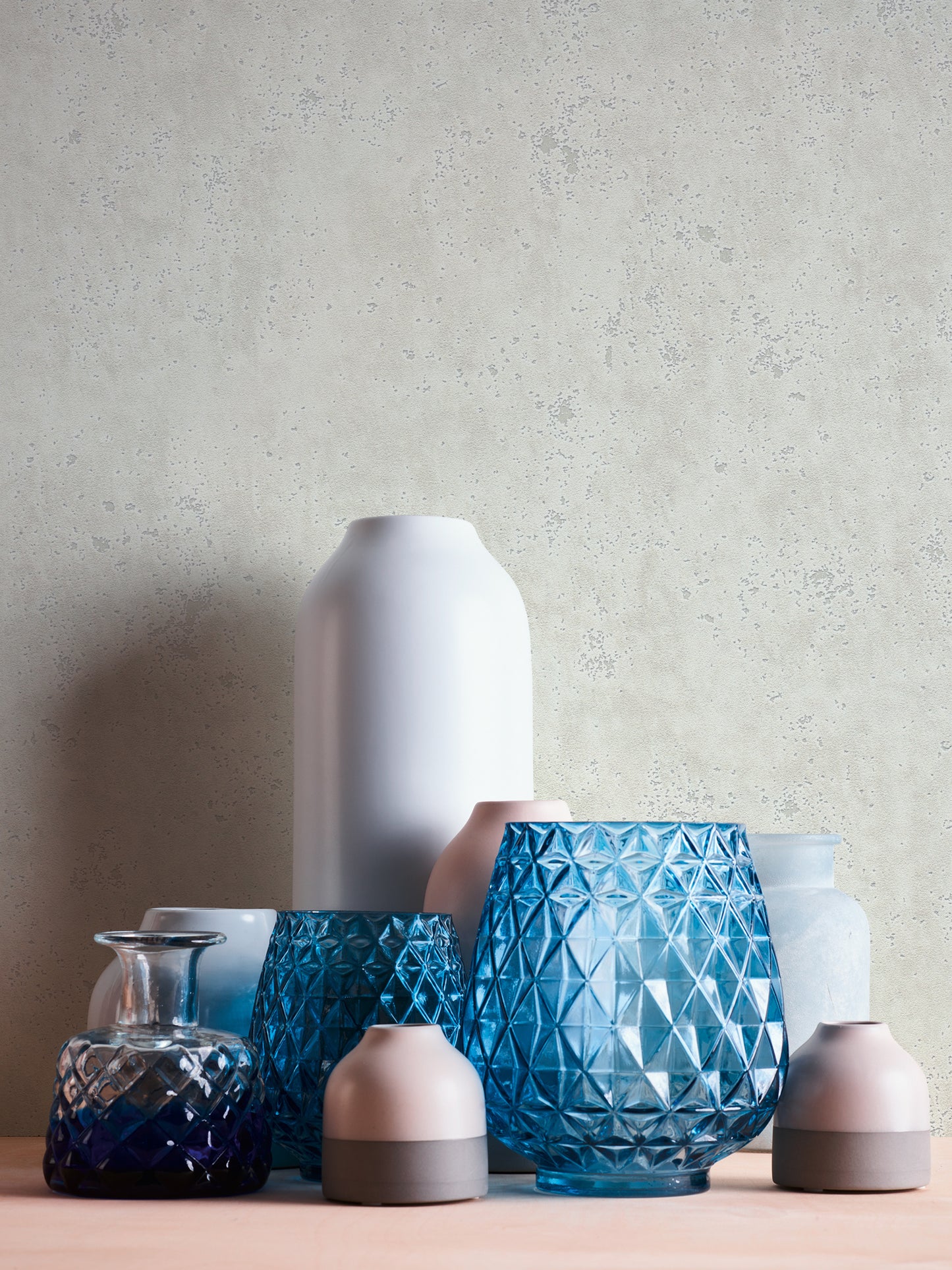 A.S. Création Tapete Attractive 2 366002 Weiß Putzoptik Wandtapete Vliestapeten