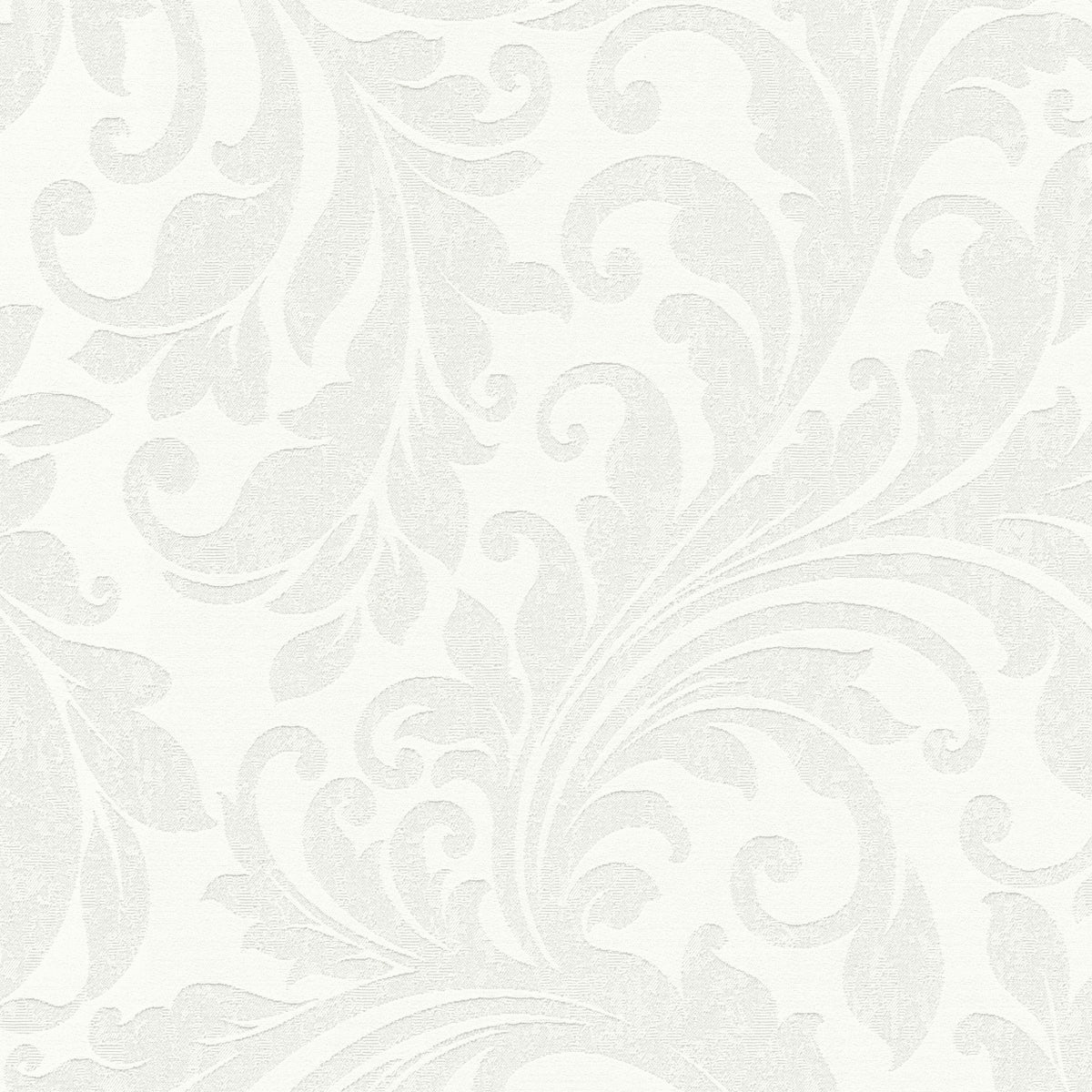 A.S. Création Barocktapete Barock Weiß 366661 Tapete Di Seta Wandtapete Design