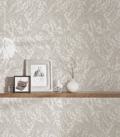 A.S. Création Barocktapete Barock Beige 366664 Tapete Di Seta Wandtapete Design