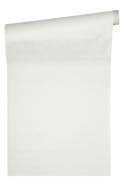 A.S. Création Unitapete Uni einfarbig Grau 366671 Tapete Di Seta Wandtapete