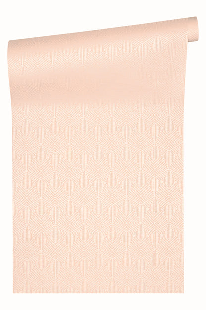 A.S. Création Unitapete Uni einfarbig Rosa 366673 Tapete Di Seta Wandtapete