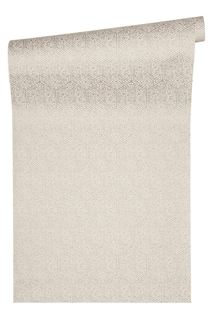 A.S. Création Unitapete Uni einfarbig Beige 366674 Tapete Di Seta Wandtapete