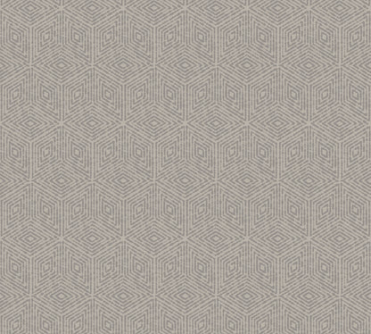 A.S. Création Unitapete Uni einfarbig Grau 366675 Tapete Di Seta Wandtapete