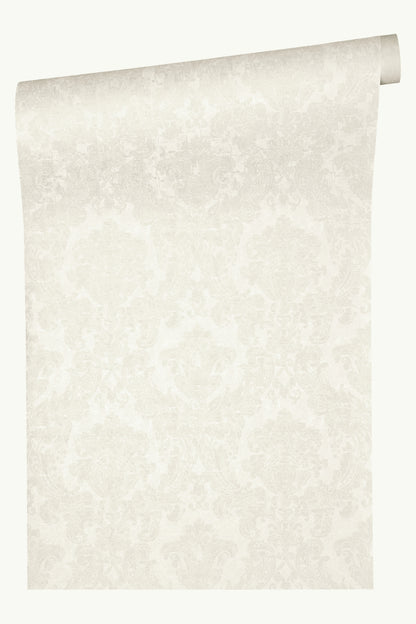 A.S. Création Barocktapete Barock Grau 366692 Tapete Di Seta Wandtapete Design