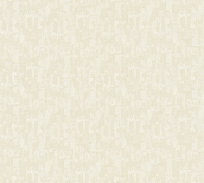 A.S. Création Unitapete Uni einfarbig Creme 366703 Tapete Di Seta Wandtapete