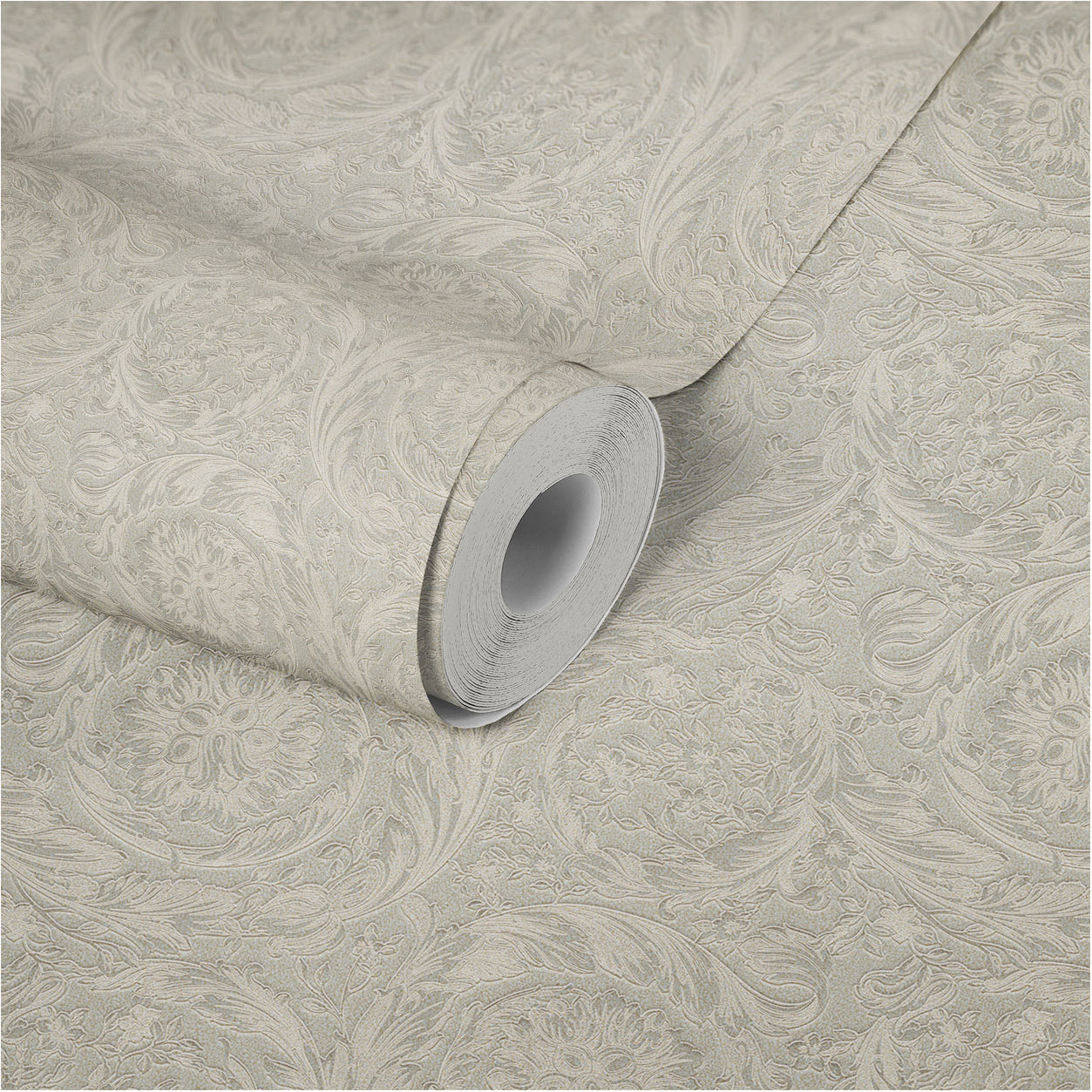 Versace Home Barocktapete Silber 366921 Luxus Vlies Designertapete Tapete Design