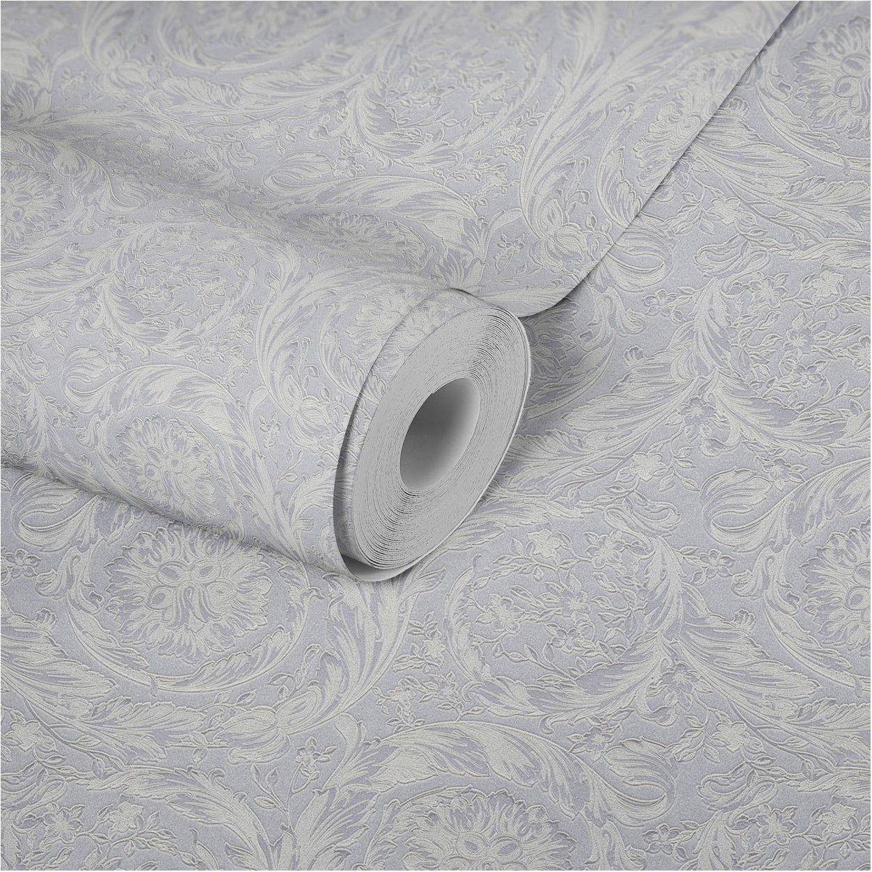 Versace Home Barocktapete Silber 366924 Luxus Vlies Designertapete Tapete Design