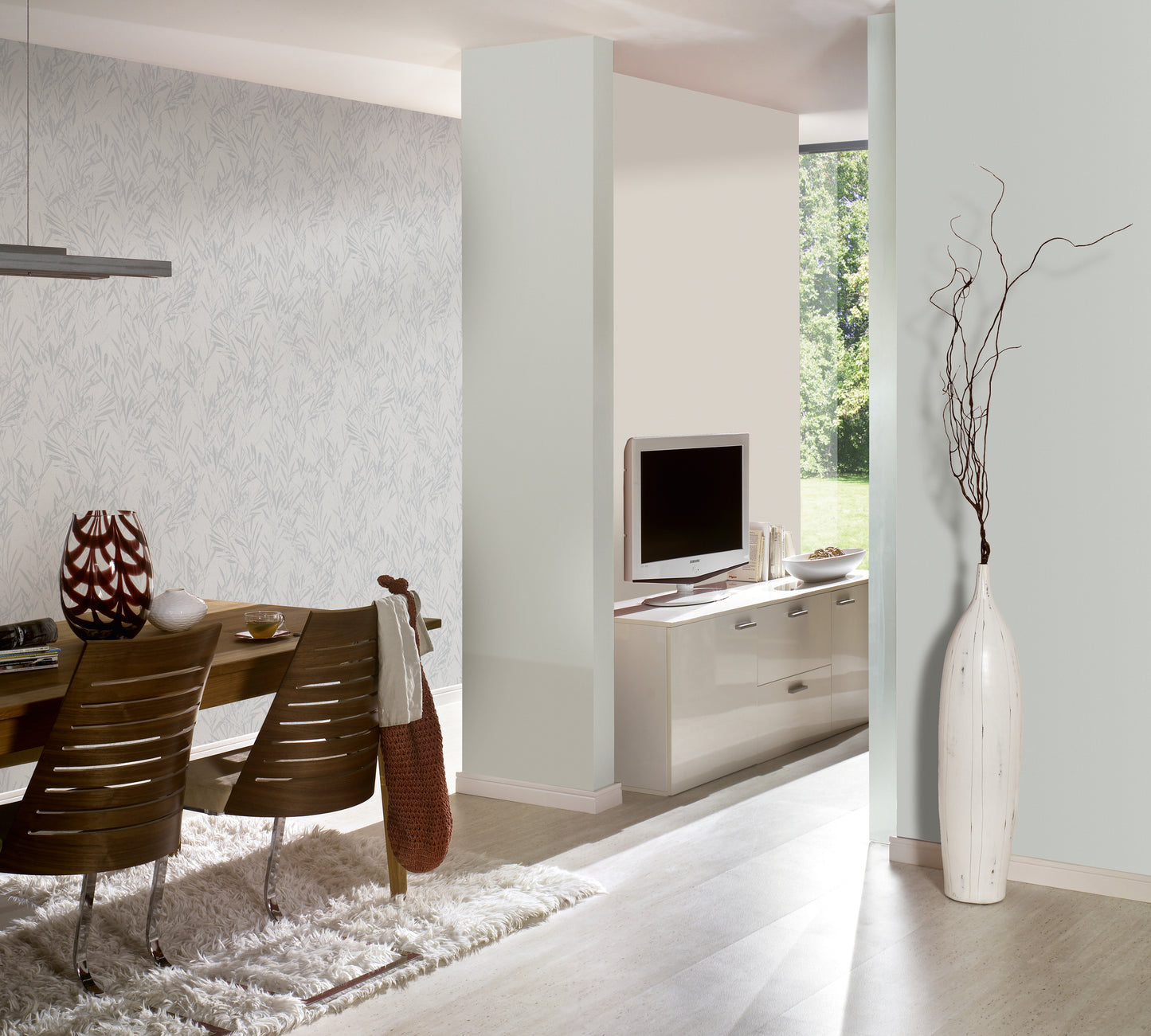 A.S. Création Unitapete Weiß Vliestapete 367131 Wandtapete