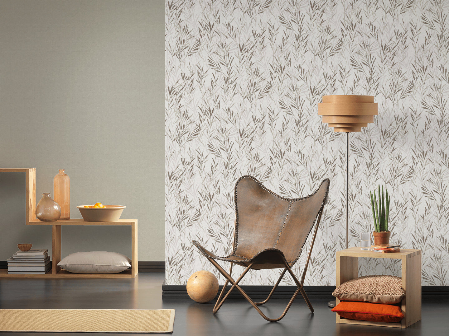 A.S. Création Unitapete Beige Vliestapete 367134 Wandtapete