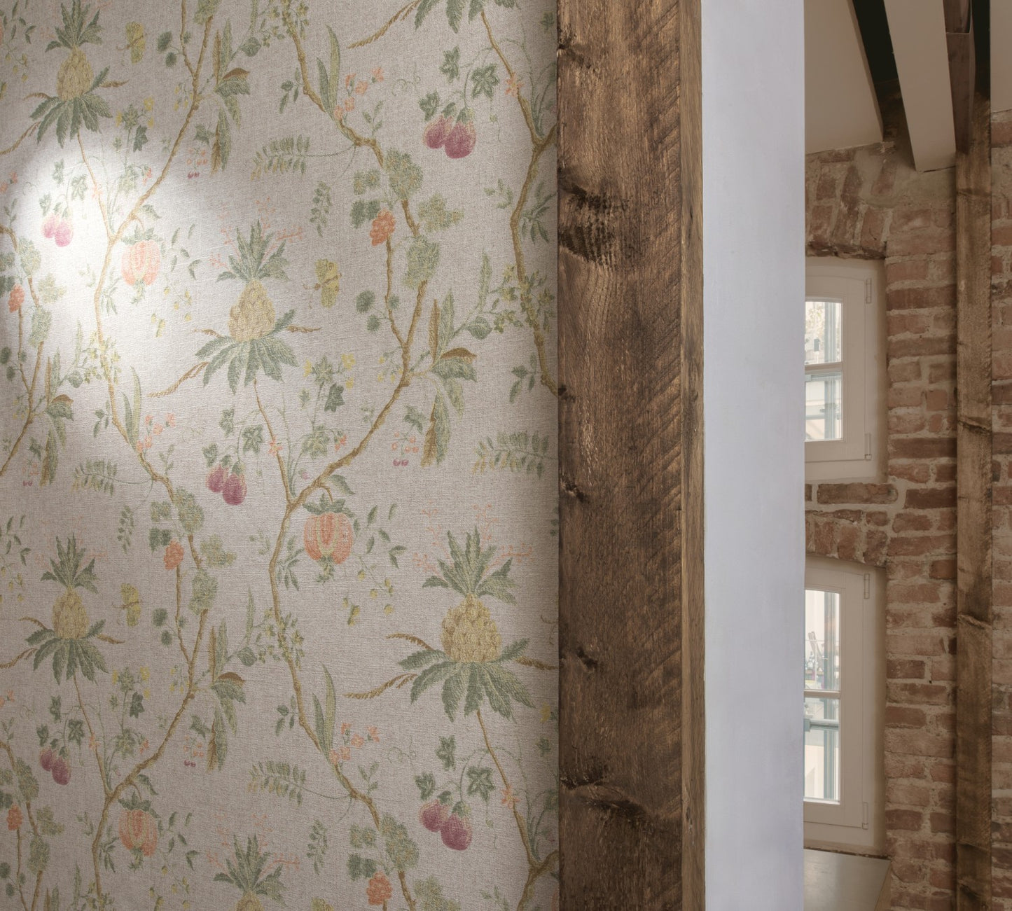 Blumentapete Beige Vliestapete 367191 Wandtapete A.S. Création Tapete