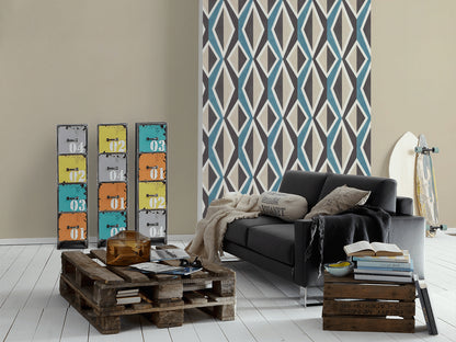 A.S. Création Unitapete Beige Vliestapete 367253 Wandtapete