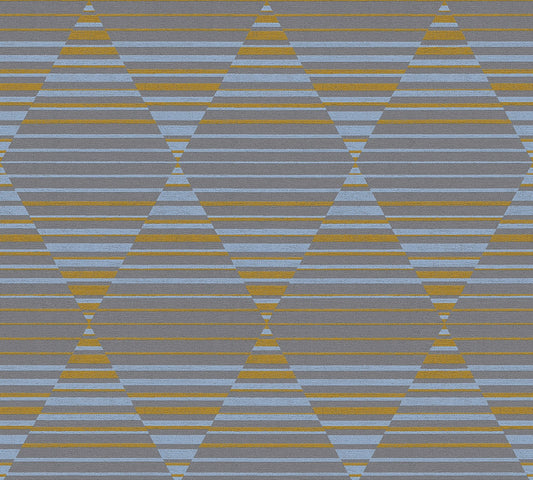 Geometrische Tapete Blau Vliestapete 367573 Wandtapete A.S. Création Tapete