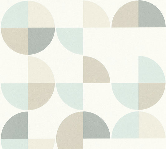 A.S. Création Geometrische Tapete Blau Vliestapete 367701 Wandtapete