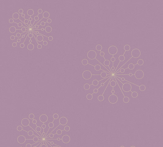 A.S. Création Geometrische Tapete Violett Vliestapete 367842 Wandtapete