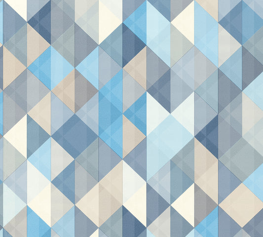 A.S. Création Geometrische Tapete Blau Vliestapete 367863 Wandtapete