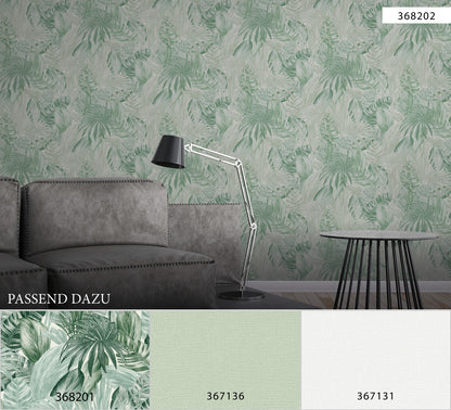 Palmentapete Grün Vliestapete 368202 Wandtapete A.S. Création Tapete