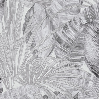 A.S. Création Tapete Attractive 2 368203 Grau Floral Wandtapete Vliestapeten