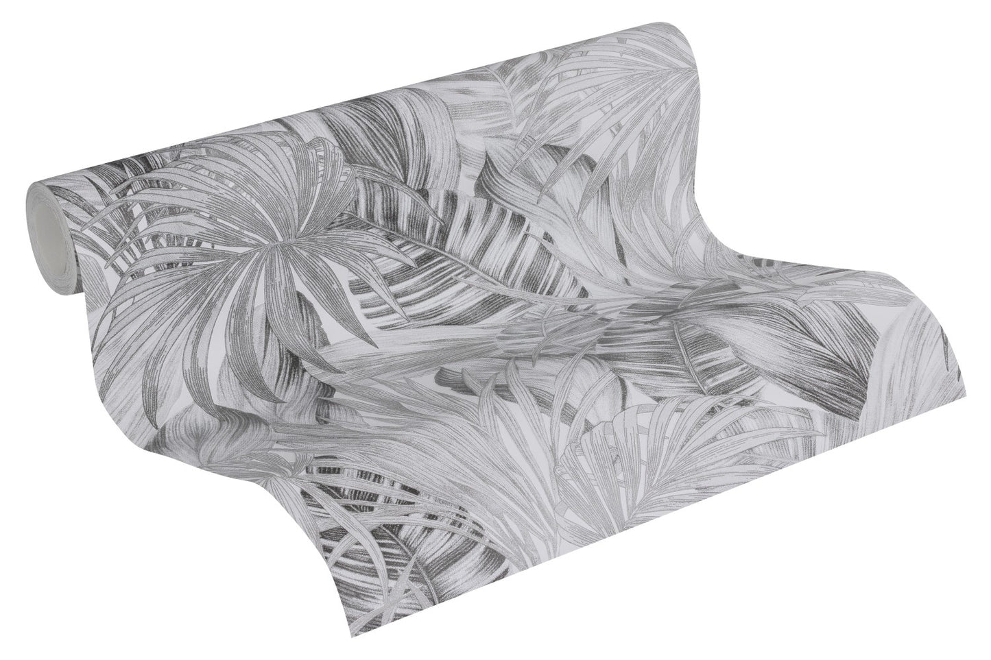 A.S. Création Tapete Attractive 2 368203 Grau Floral Wandtapete Vliestapeten