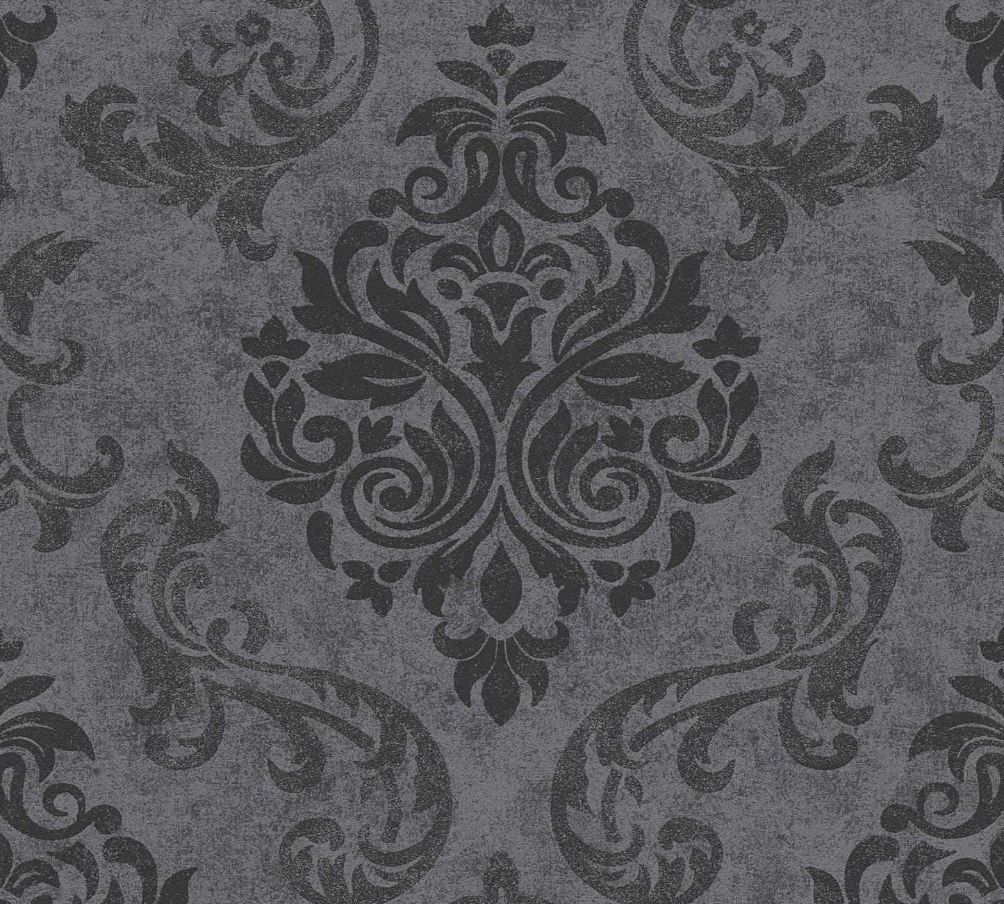 A.S. Création selbstklebende Barocktapete Grau Papiertapete 368241 Wandtapete