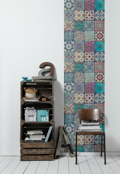 A.S. Création selbstklebende Fliesentapete Rot Papiertapete 368401 Wandtapete