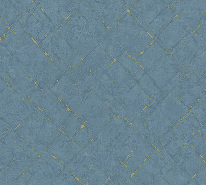 Tapete in Betonoptik Blau Vliestapete 368815 Wandtapete A.S. Création Tapete