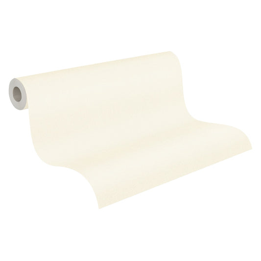 Unitapete Creme Vliestapete 368826 Wandtapete einfarbig A.S. Création Tapete