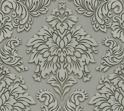 Barocktapete Grau Vliestapete 368981 Wandtapete A.S. Création Tapete