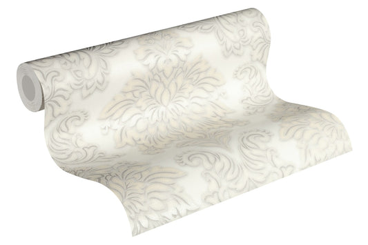Barocktapete Weiß Vliestapete 368982 Wandtapete A.S. Création Tapete