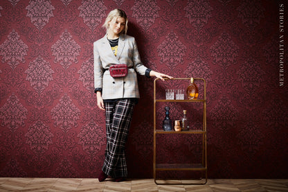 Barocktapete Rot Vliestapete 368983 Wandtapete A.S. Création Tapete