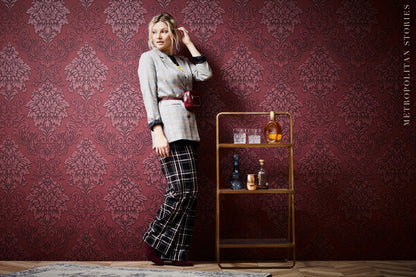 Barocktapete Rot Vliestapete 368983 Wandtapete A.S. Création Tapete