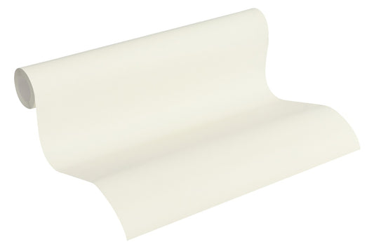 Unitapete Creme Vliestapete 369086 Wandtapete einfarbig A.S. Création Tapete